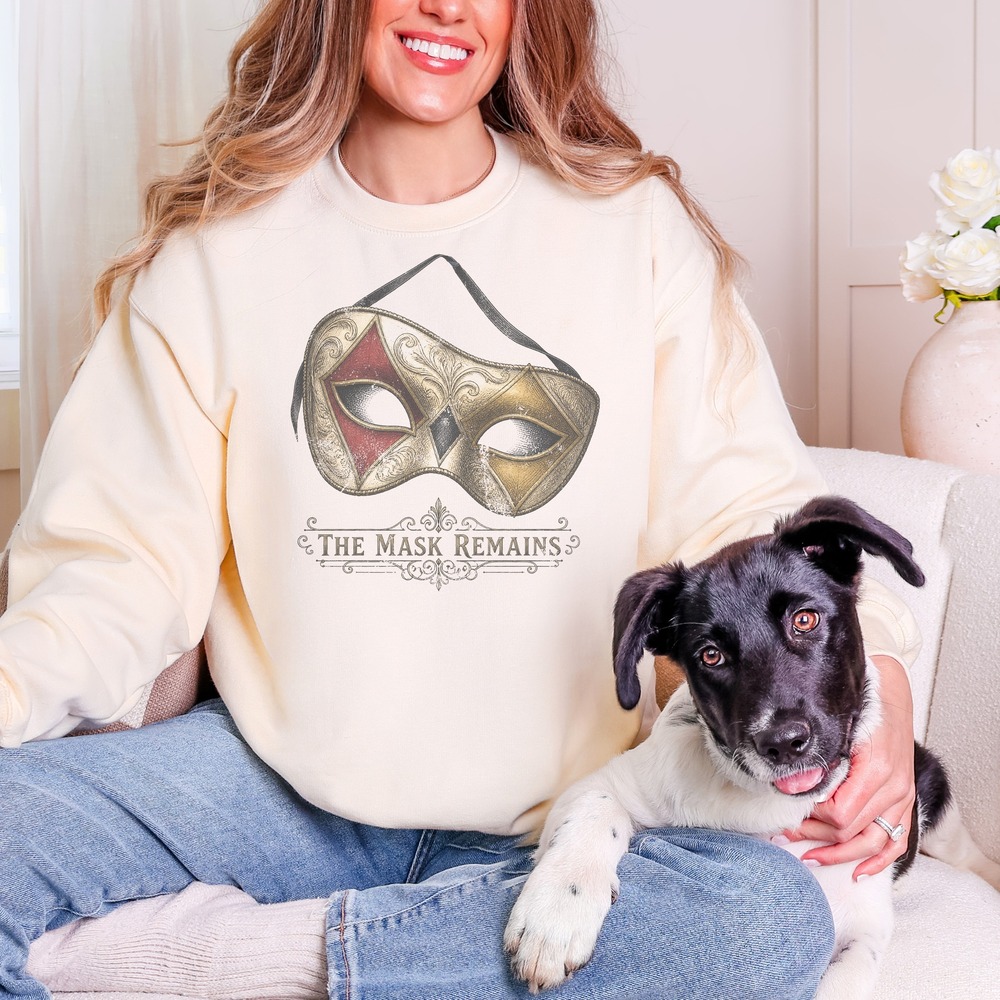 The Mask Remains Masquerade Eye Mask Sweatshirt